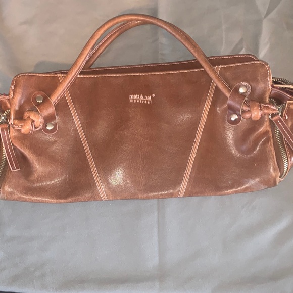 Matt & Nat Handbags - Matt and Nat brown 100% vegan leather clutch purse.